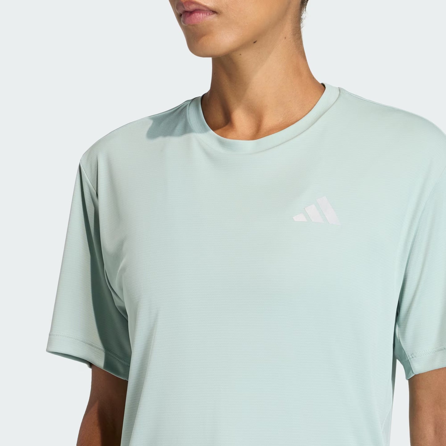 Adidas - ADI365 Essential Tee - Wonder Sage - teeshirt running femmes