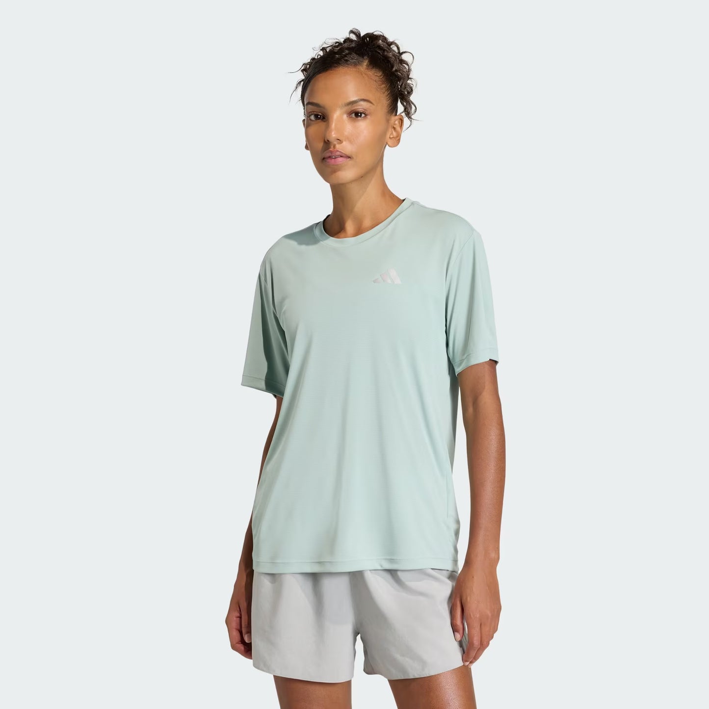 Adidas - ADI365 Essential Tee - Wonder Sage - teeshirt running femmes