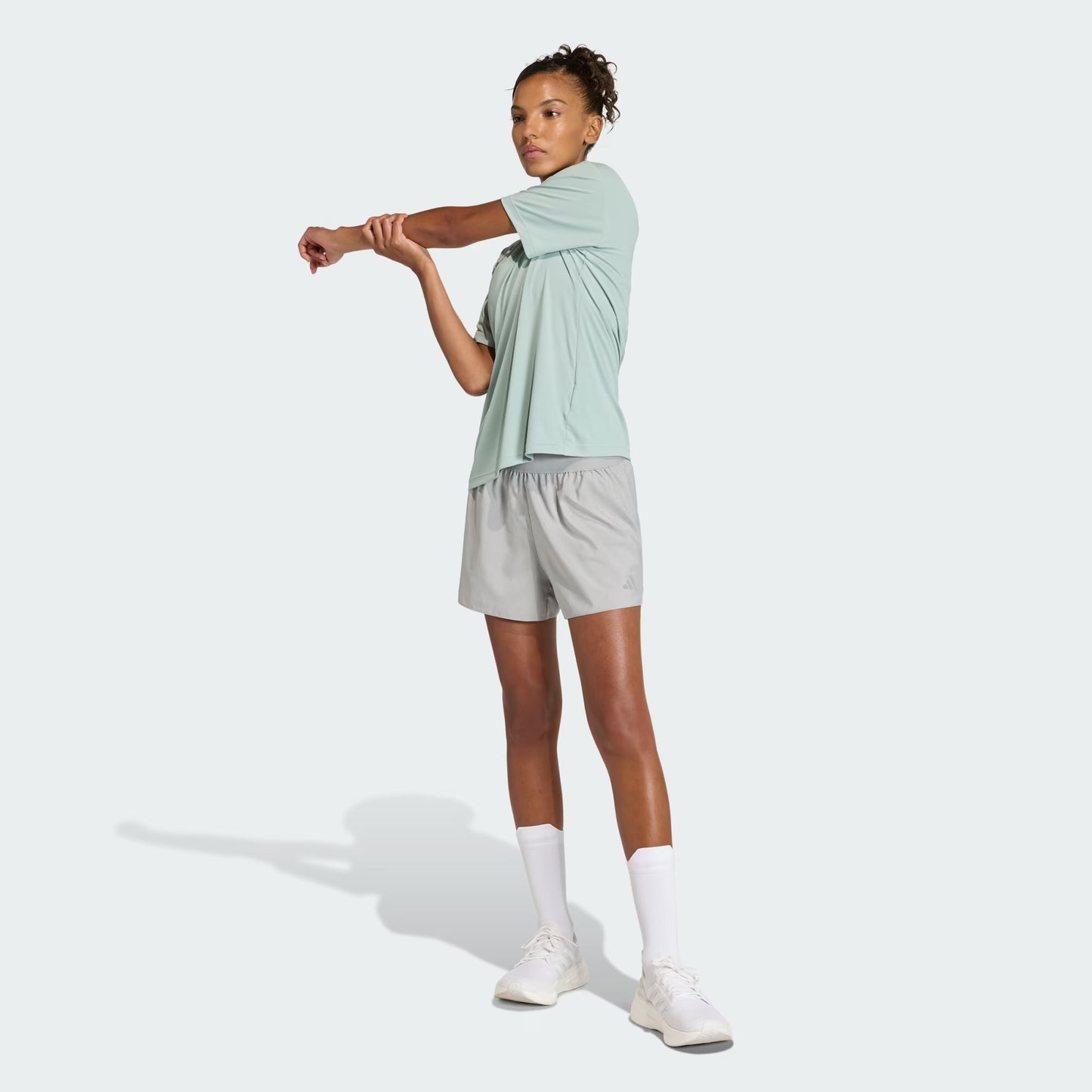 Adidas - ADI365 Essential Tee - Wonder Sage - teeshirt running femmes