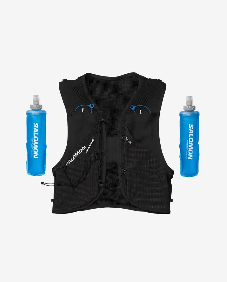 Salomon - S/Lab Pulsar 3 - black / white - gilet d’hydratation unisexe