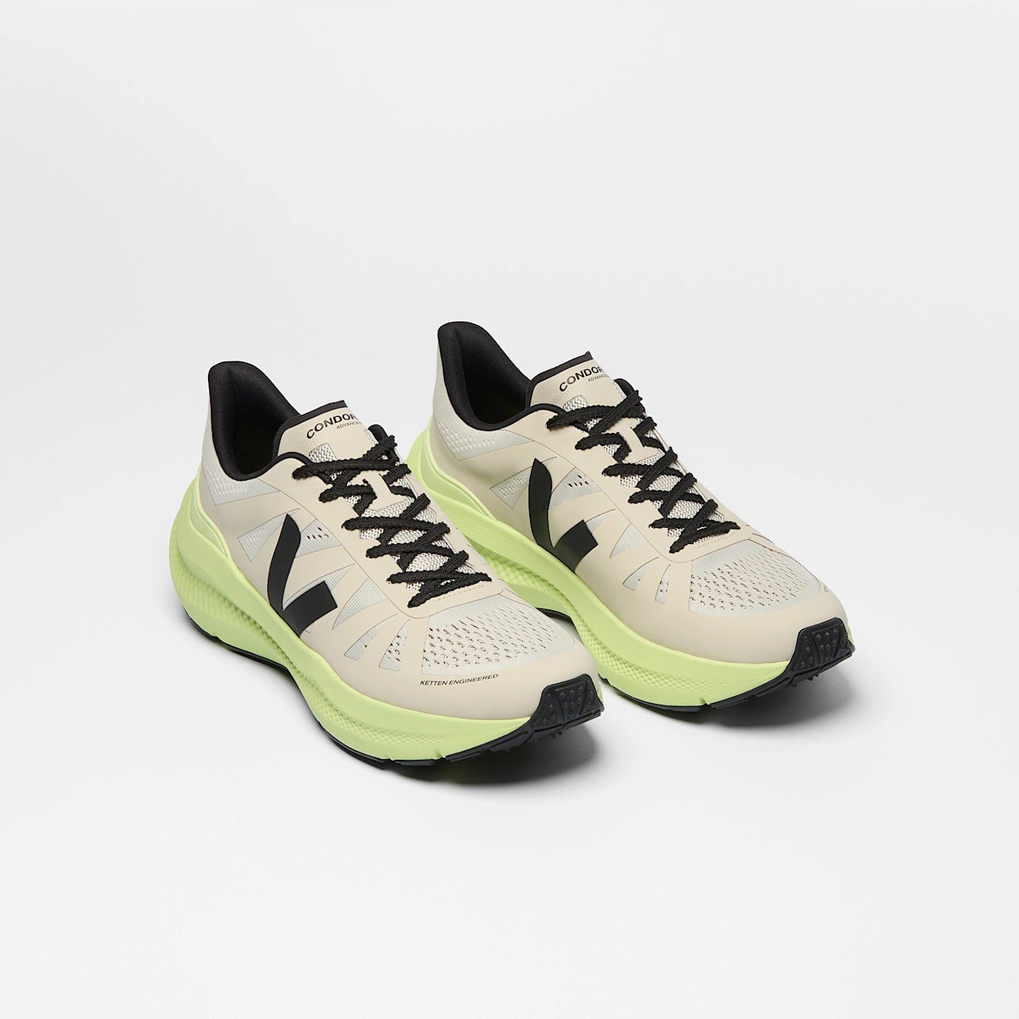 Veja - Condor 3 Advanced - natural limo - Chaussures de running hommes