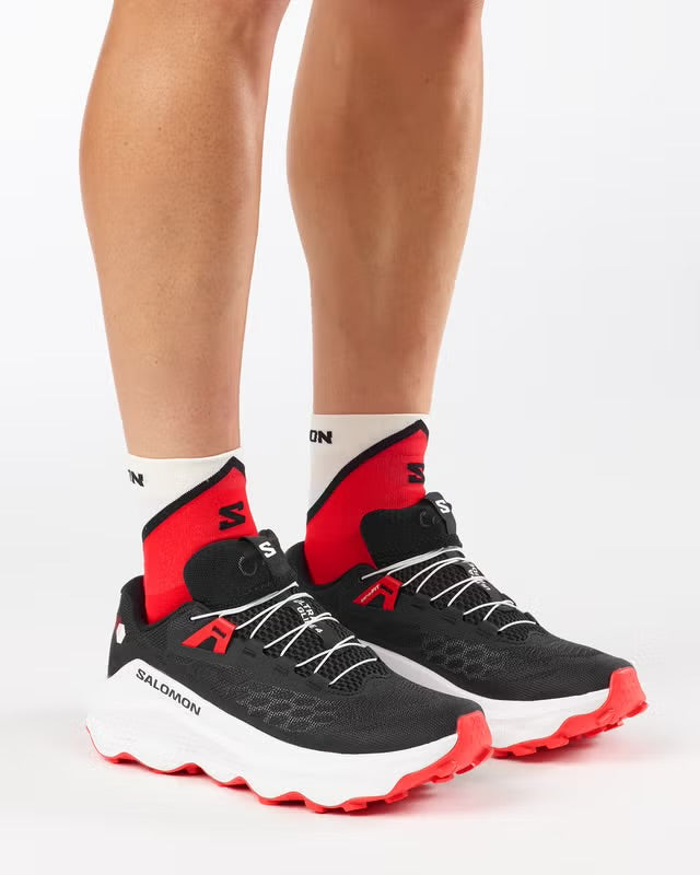 Salomon - Ultra Glide 4 - Black / White - Chaussures trail running hommes