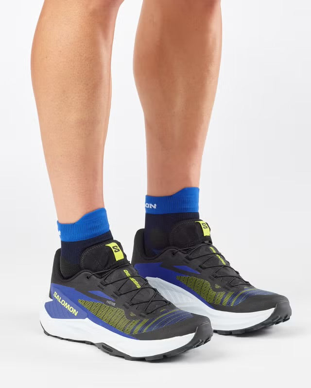 Salomon - Genesis - Black / Acid Lime - Chaussures trail running hommes