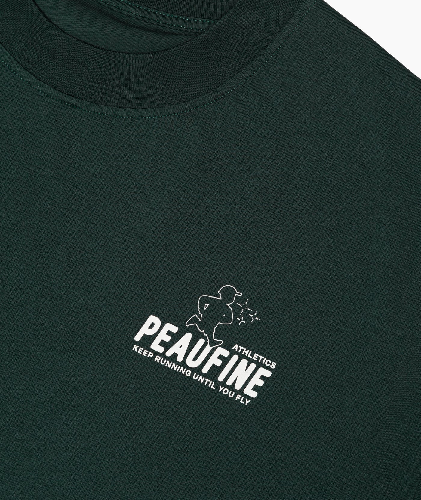 Peaufine Athletics - Oversize Organic T-shirt Dream On Kid - pine forest - Teeshirt Hommes