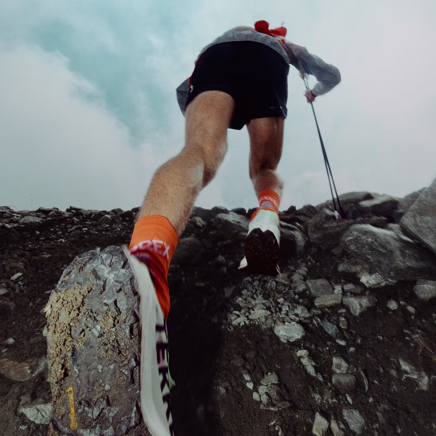 Adidas - Terrex Agravic TT - Cloud White / Core Black / Impact Orange - Chaussures Trail running hommes