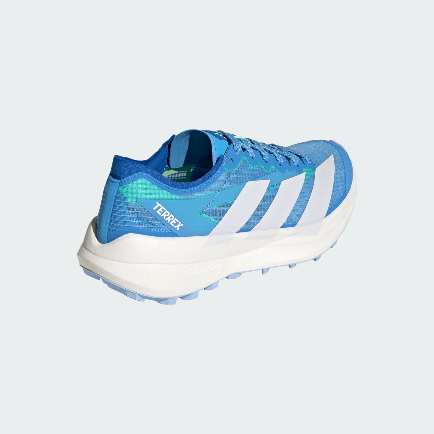Adidas - Terrex Agravic Speed 2 - blue burst / dash grey / lime burst - Chaussures trail running femmes