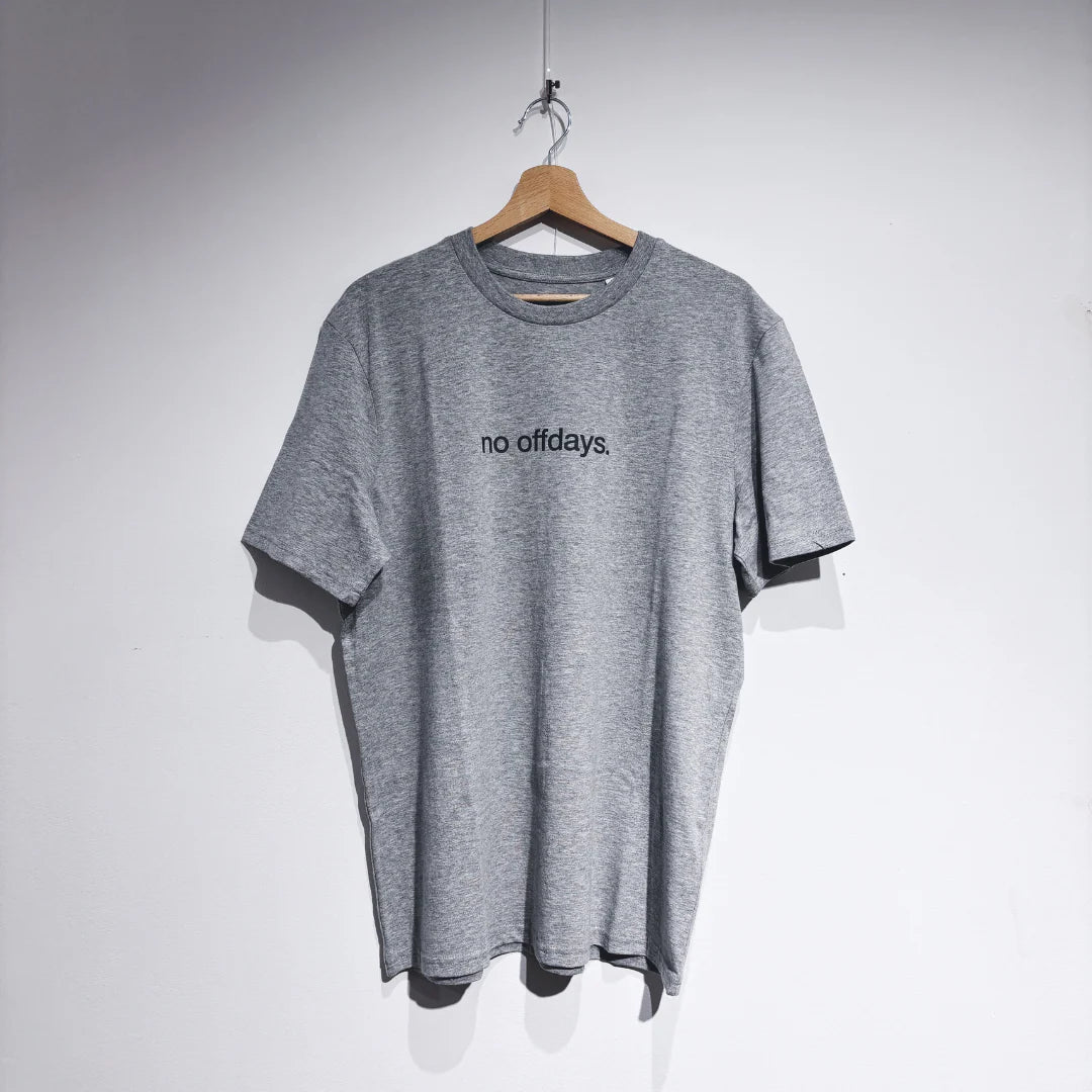 4T2 - No Offdays Tee - heather grey - Teeshirt hommes