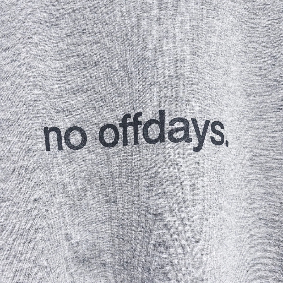 4T2 - No Offdays Tee - heather grey - Teeshirt hommes