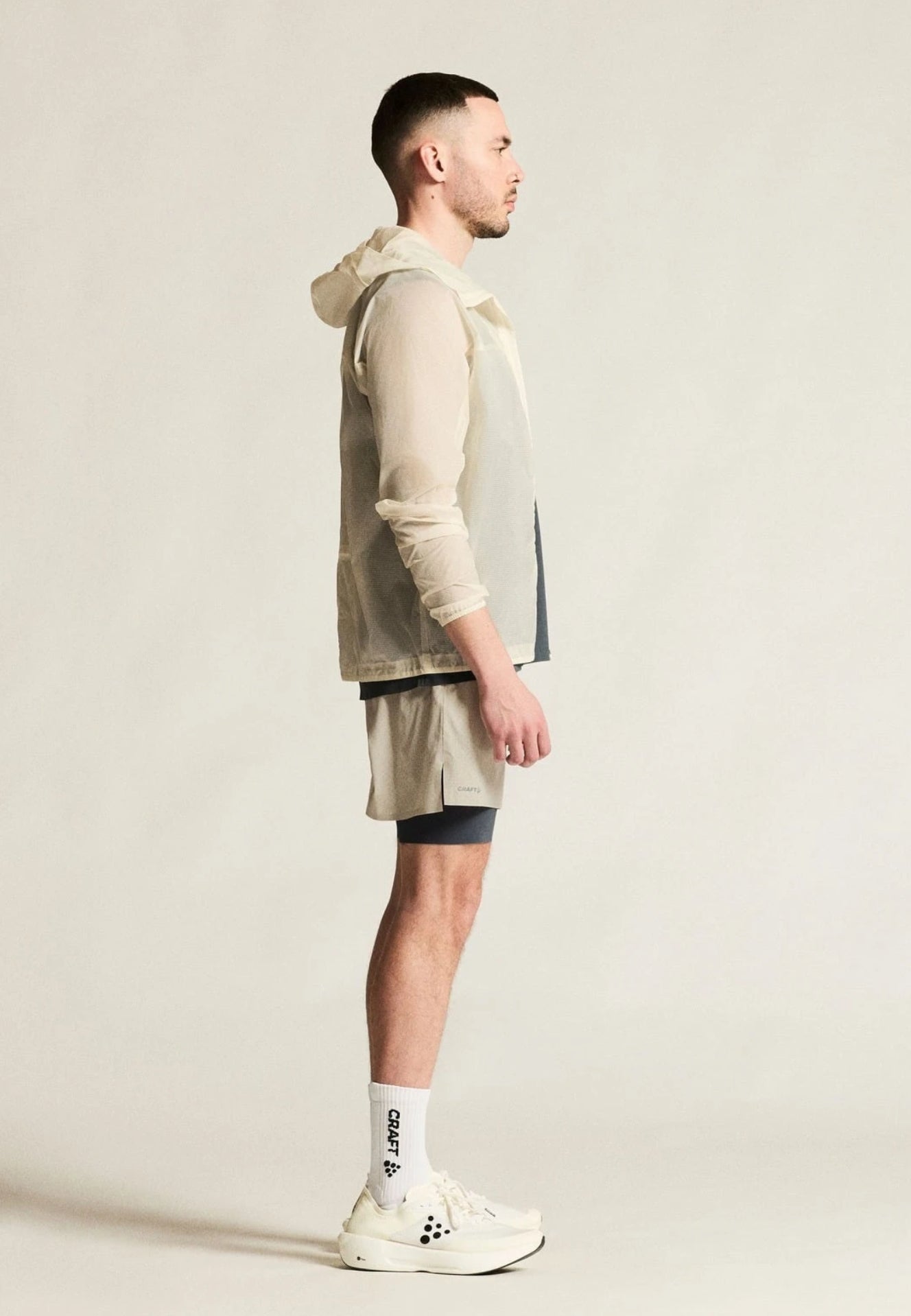 Craft - Hypervent Light Wind Jacket - tofu - Veste running hommes