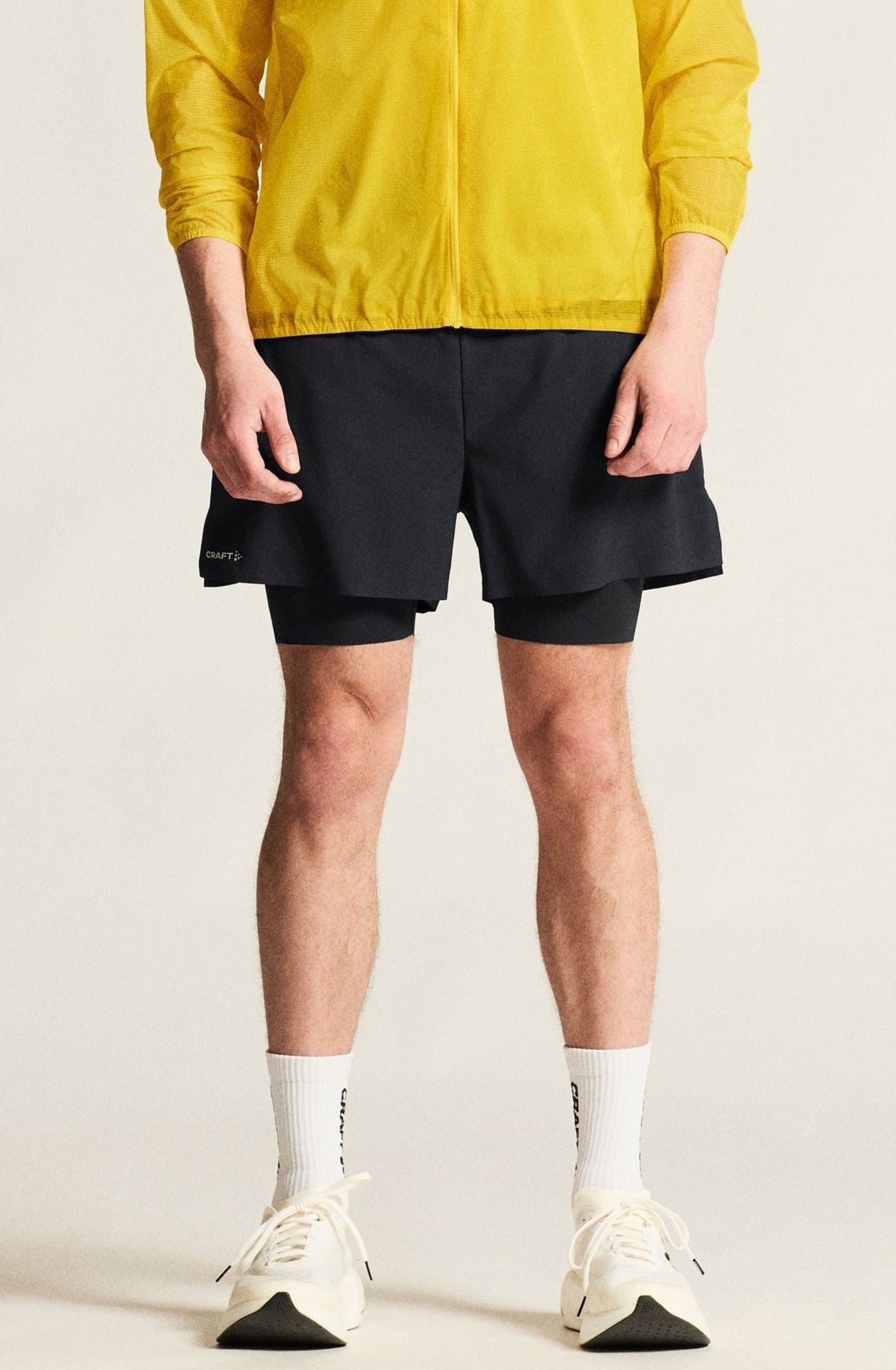 Craft - Hypervent 2-in-1 Shorts - black - Short running hommes
