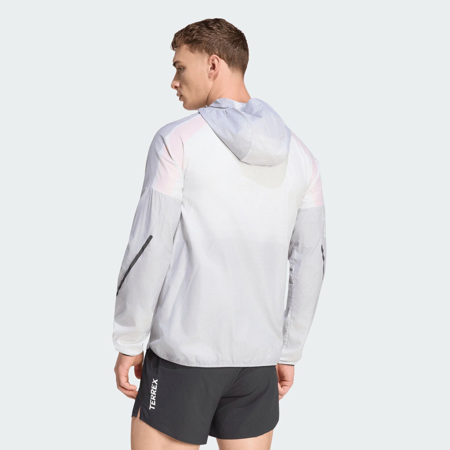 Adidas - Terrex Xperior Clima365 Light Windweave Jacket - white / black - Veste running hommes