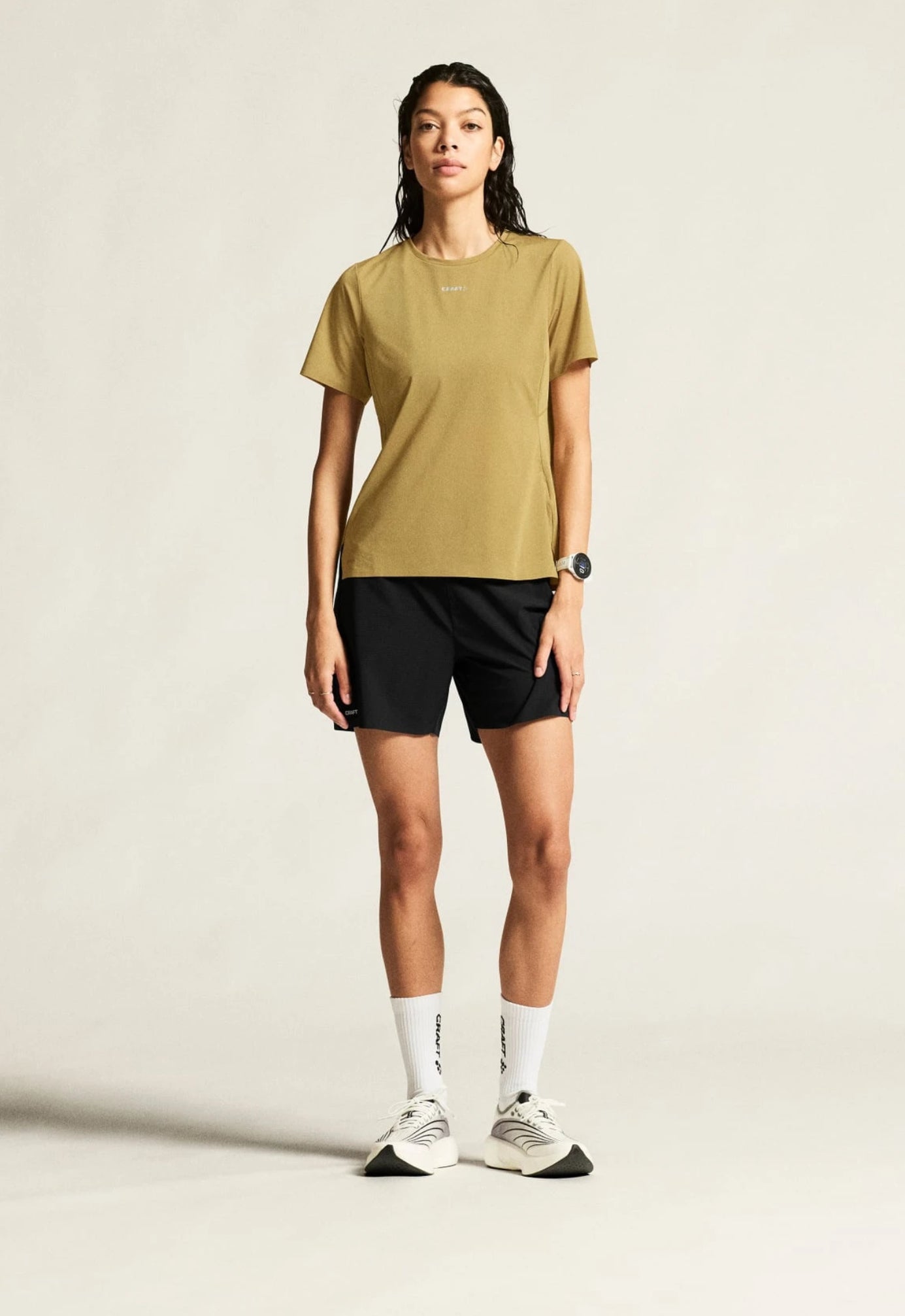 Craft - PRO Trail Shorts W - black - Short running femmes