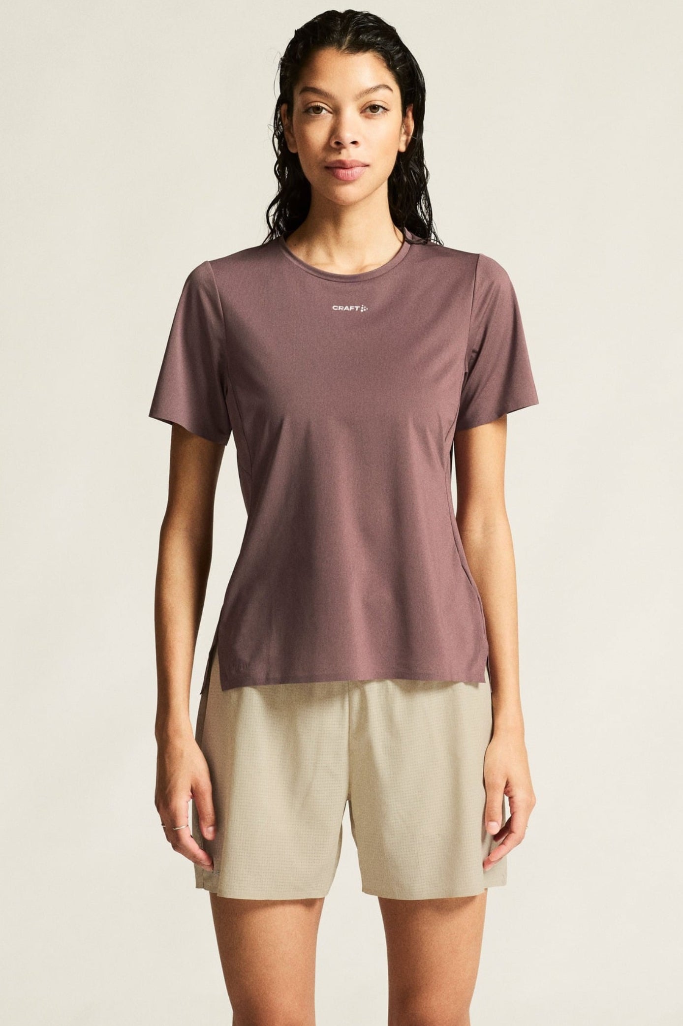 Craft - PRO Trail SS Tee 2 W - flint - Teeshirt running femmes