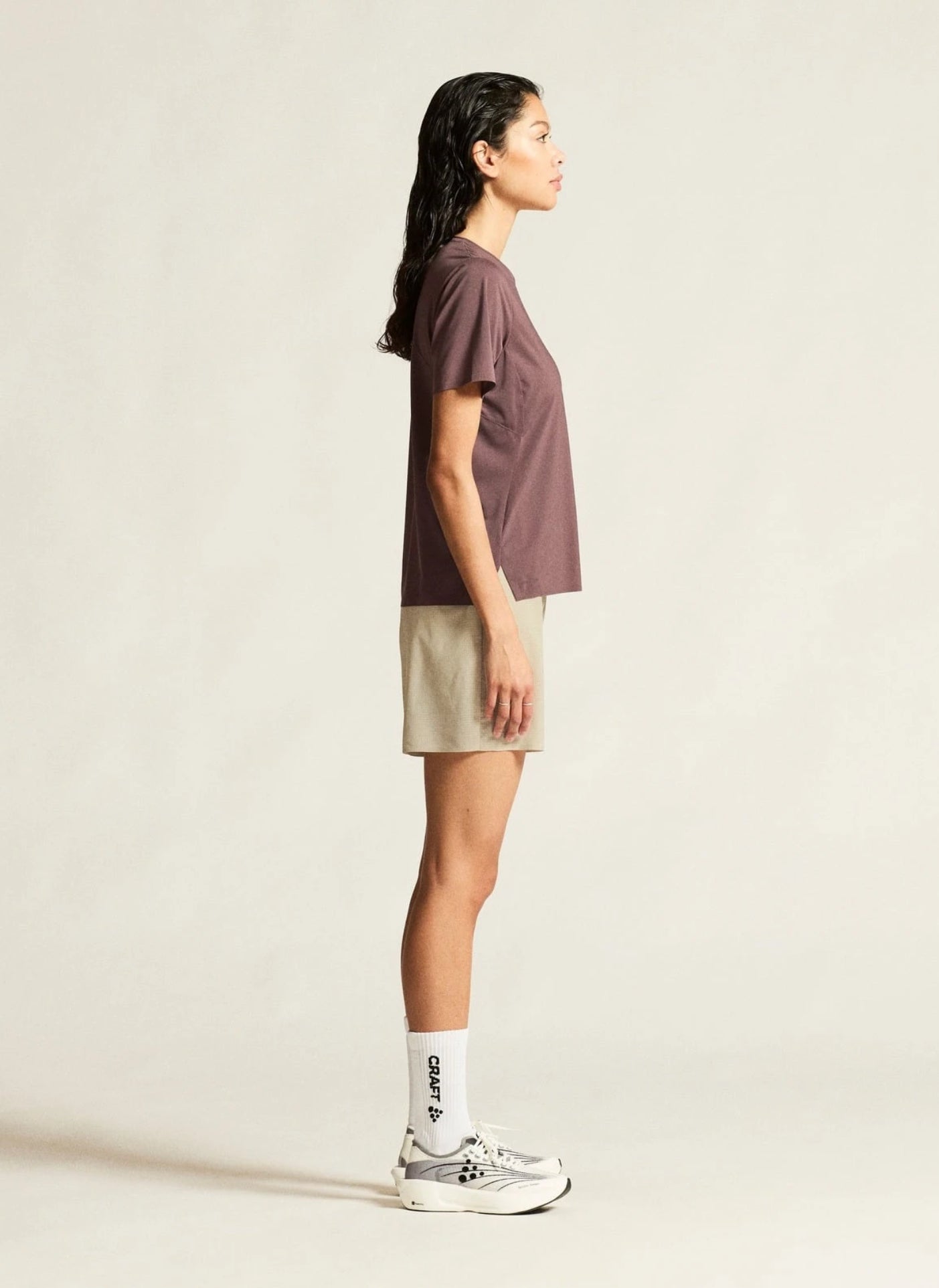 Craft - PRO Trail SS Tee 2 W - flint - Teeshirt running femmes