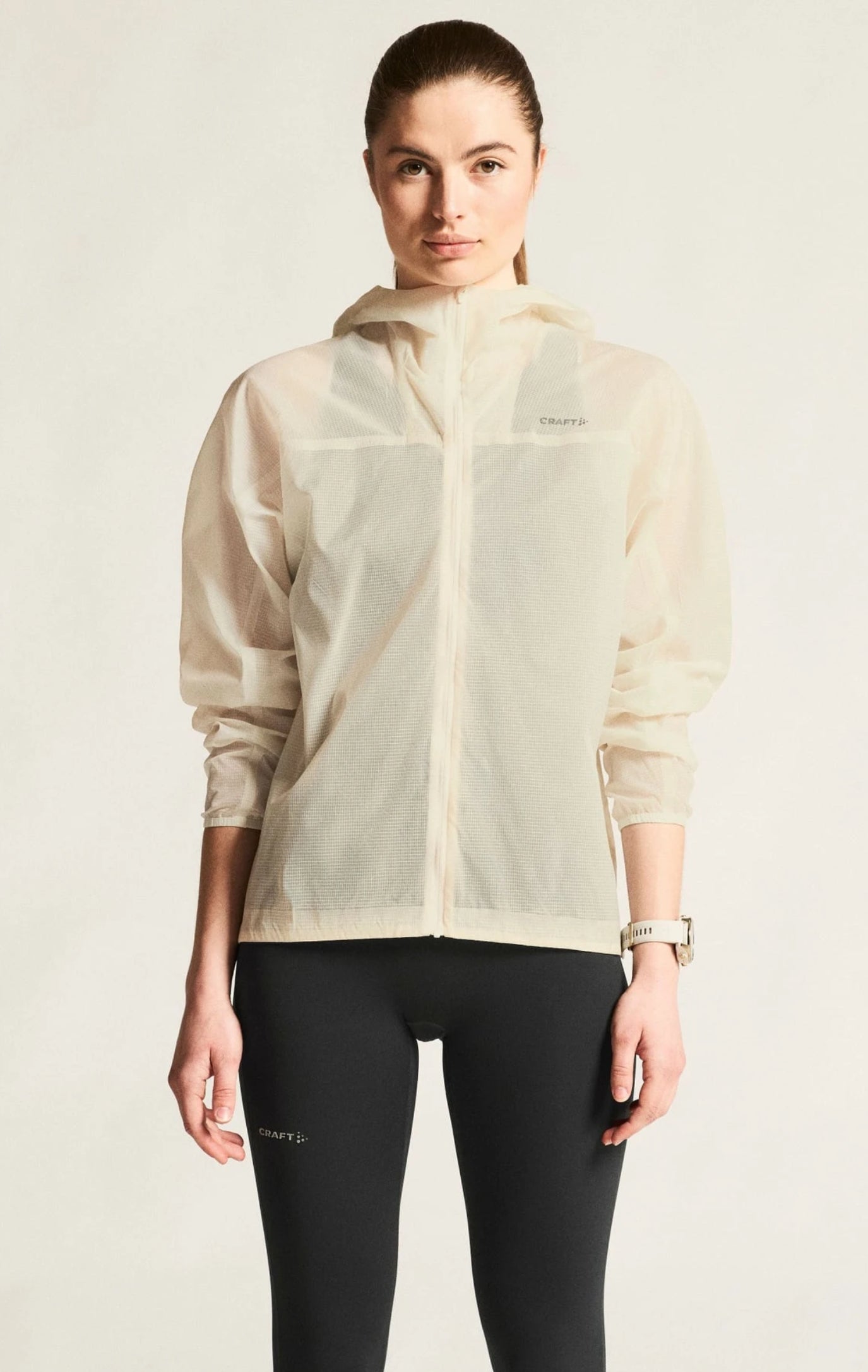Craft - Hypervent Light Wind Jacket W - tofu - Veste running femmes