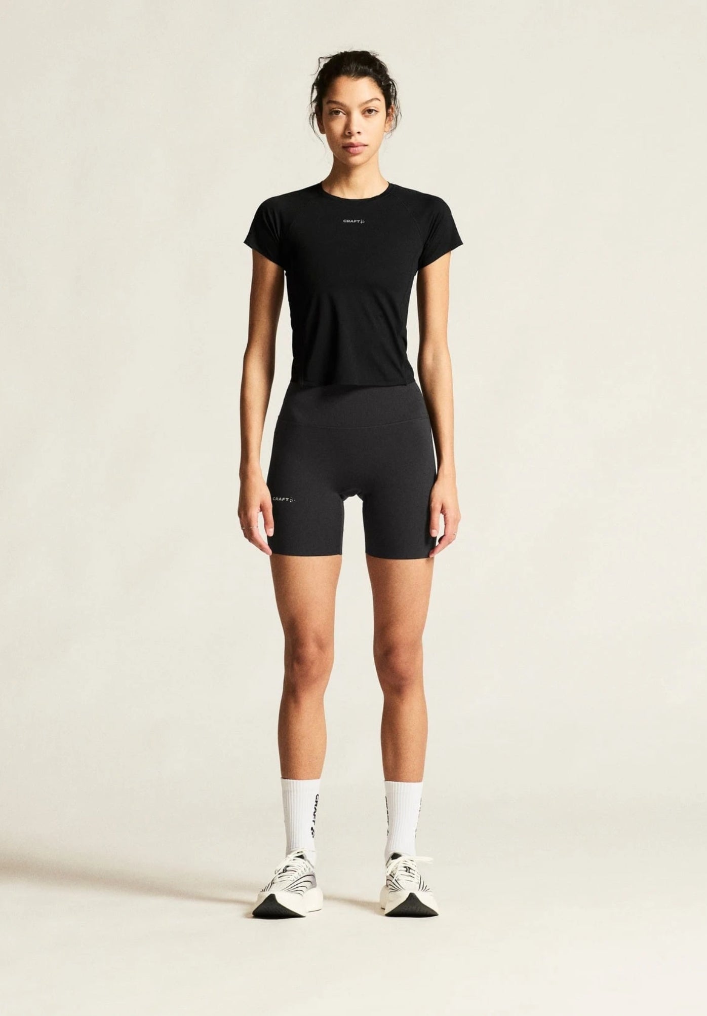 Craft - Hypervent Short Tights W - black - Short running femmes