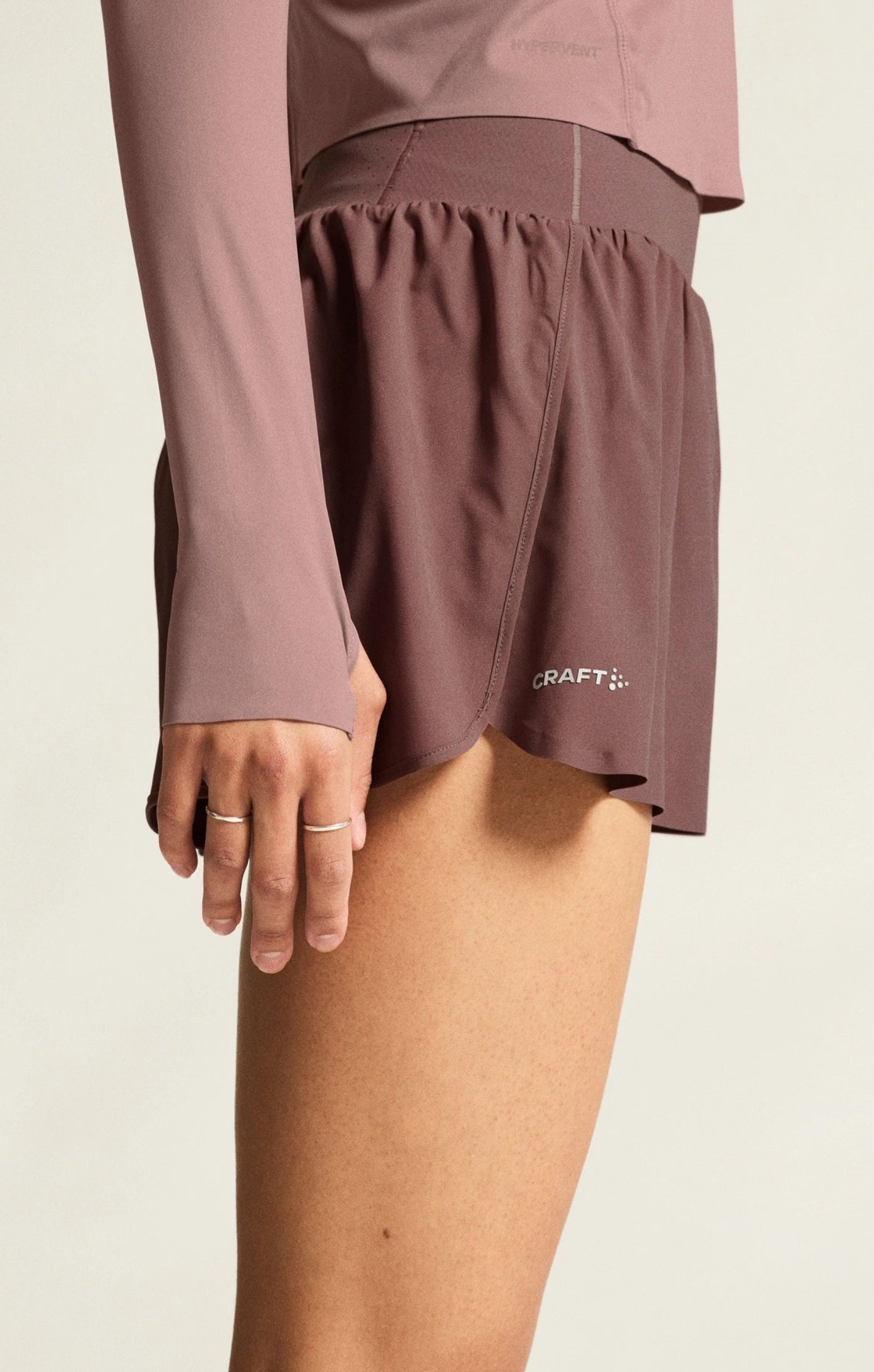 Craft - Hypervent Wide Shorts W - flint - Short running femmes