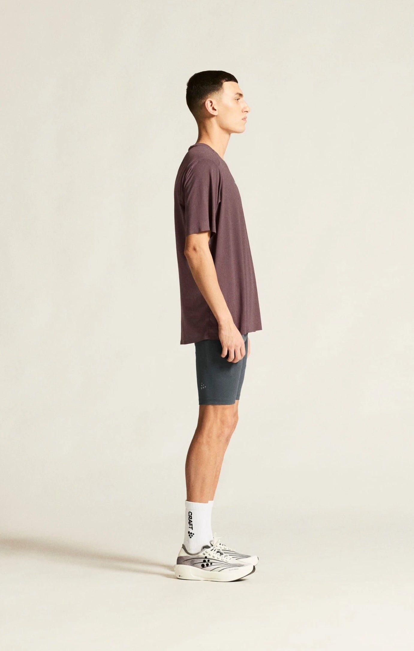 Craft - Hypervent Tee - flint - Teeshirt running hommes