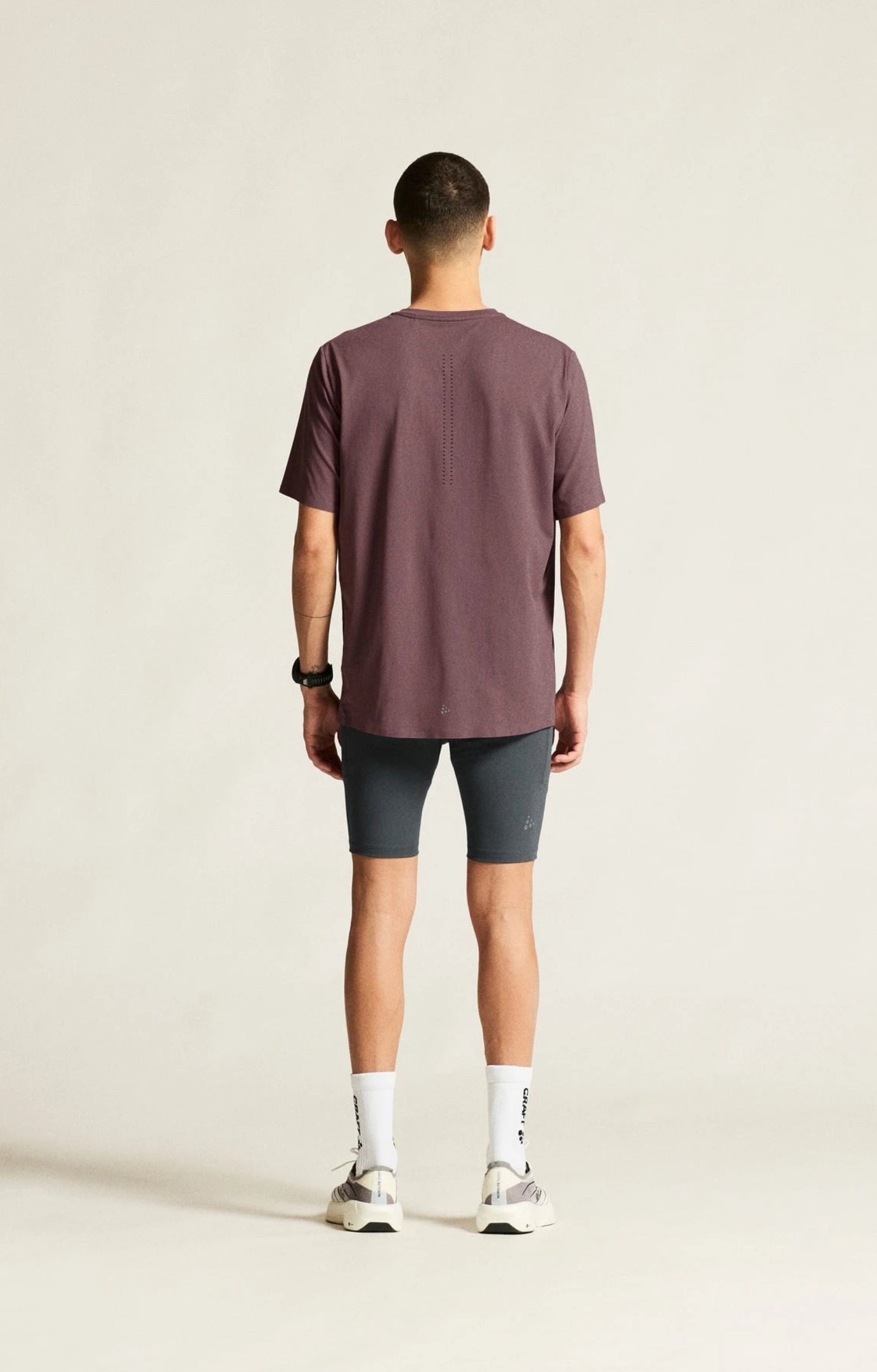 Craft - Hypervent Tee - flint - Teeshirt running hommes