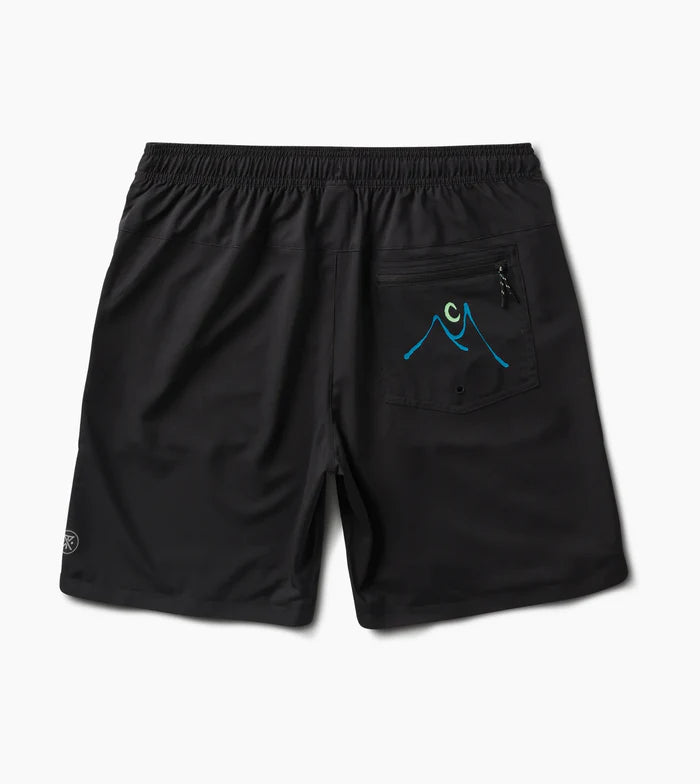 Roark Run Amok - Serrano 2.0 Shorts 8" - black fjord - short running hommes