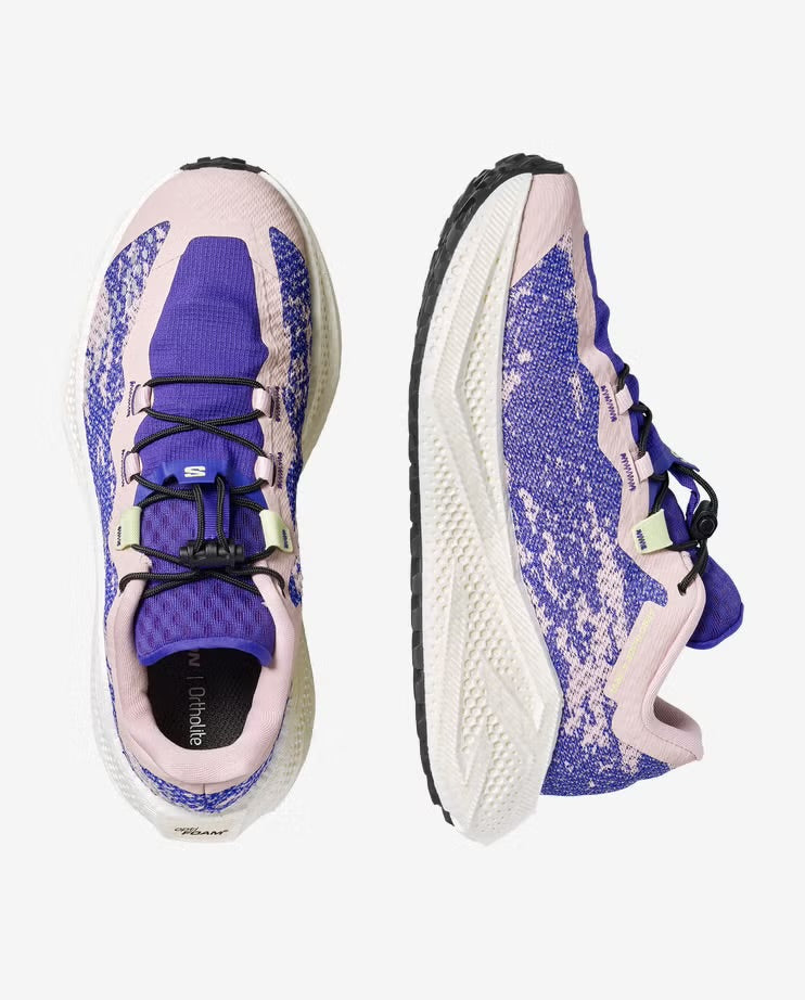 Salomon - Aero Glide 4 GRVL - Shadow Gray / Deep Blue - Chaussures running femmes