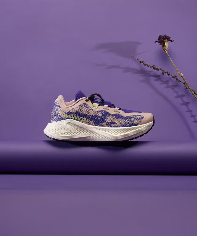 Salomon - Aero Glide 4 GRVL - Shadow Gray / Deep Blue - Chaussures running femmes