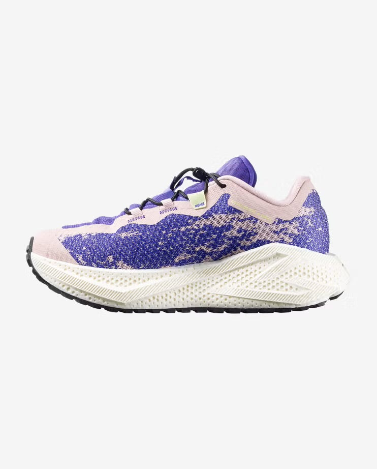 Salomon - Aero Glide 4 GRVL - Shadow Gray / Deep Blue - Chaussures running femmes