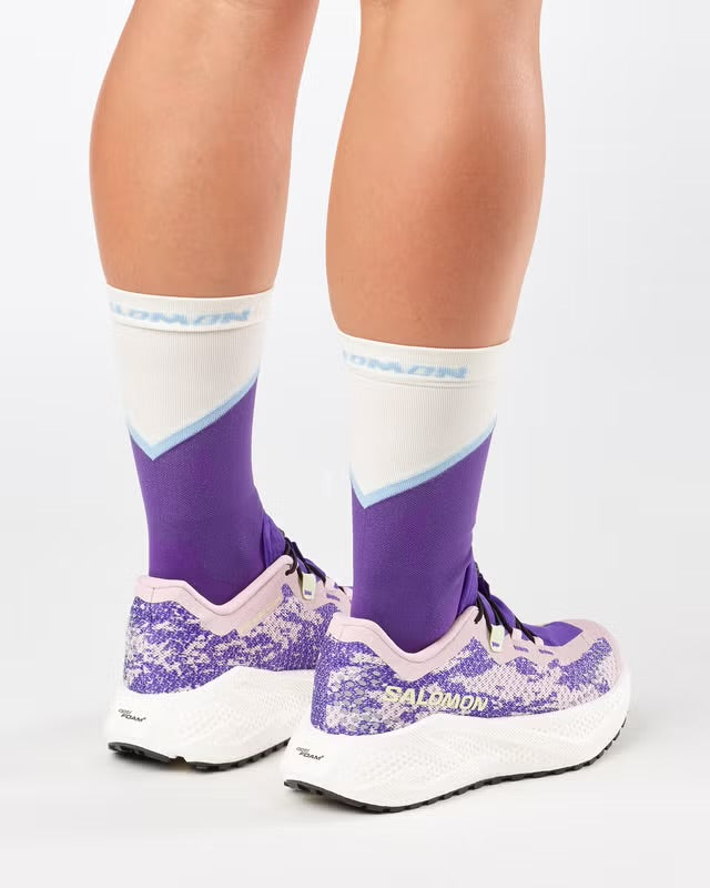 Salomon - Aero Glide 4 GRVL - Shadow Gray / Deep Blue - Chaussures running femmes