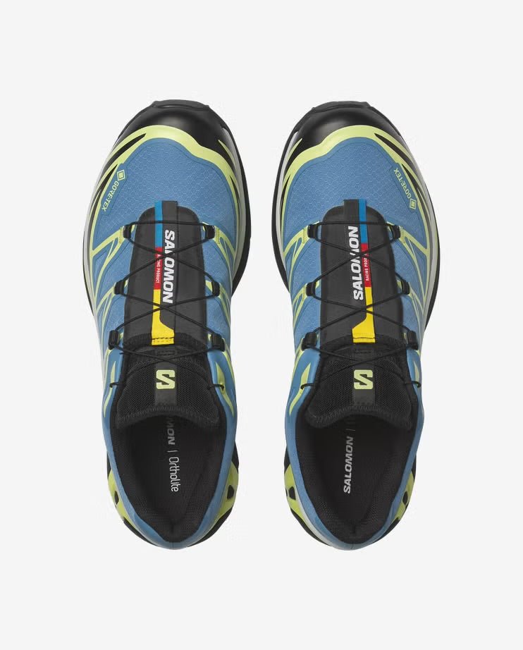 Salomon - XT-6 Gore-Tex - Niagara / Sunny Lime / black - chaussures unisexe