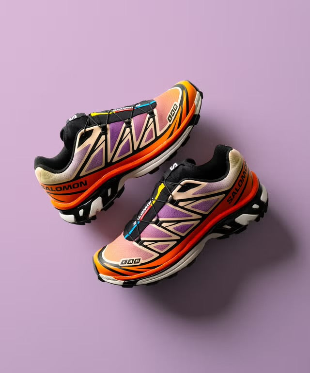 Salomon - XT-6 - Black / Almond Cream / fire - chaussures unisexe