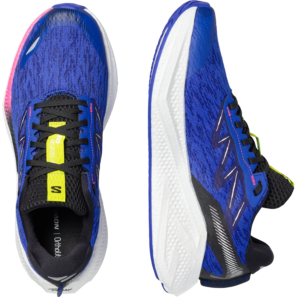 Salomon - Aero Glide 4 - bluing / white / black - Chaussures running hommes