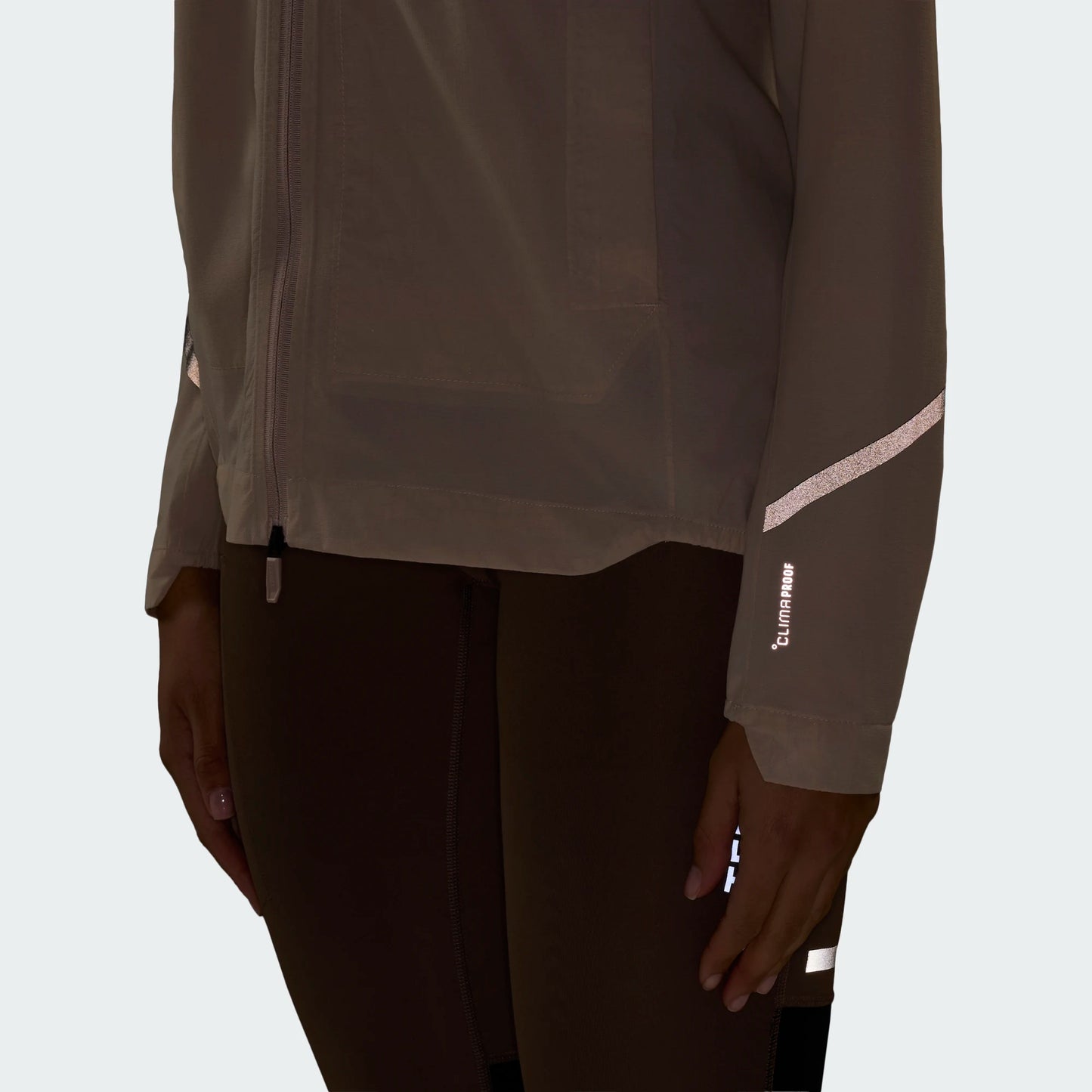 Adidas - Veste 2.5 couches Terrex Xperior Light RAIN.RDY - wonder taupe - Veste running femmes