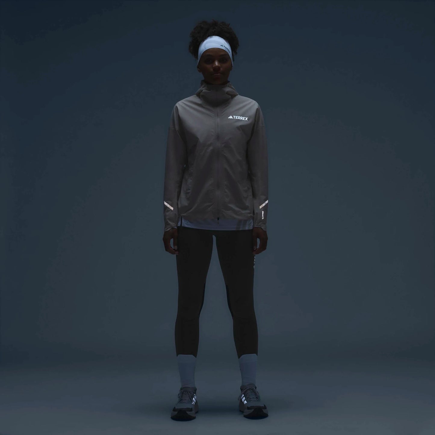 Adidas - Veste 2.5 couches Terrex Xperior Light RAIN.RDY - wonder taupe - Veste running femmes