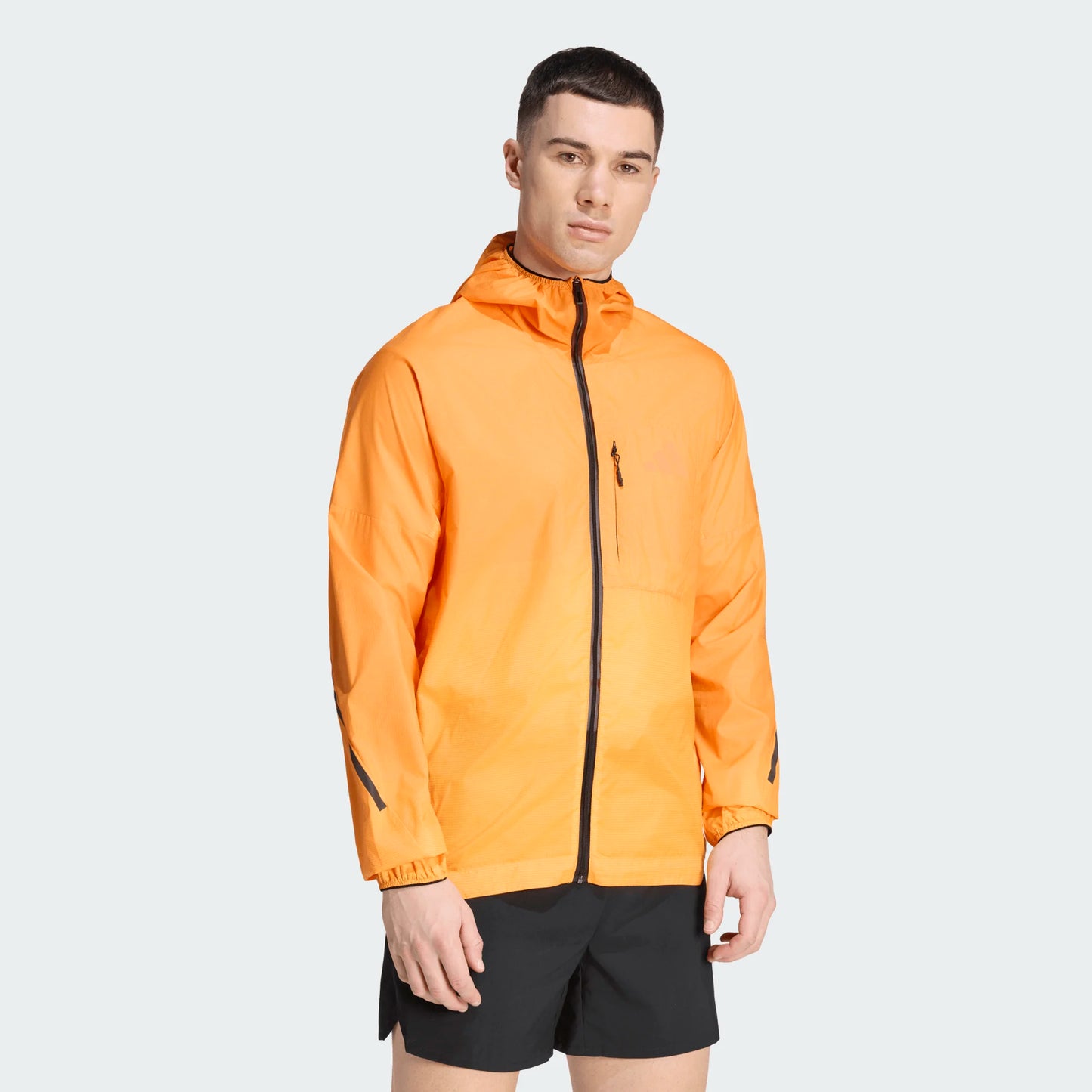 Adidas - Terrex Xperior Clima365 Light Windweave Jacket - Semi Impact Orange / Pure Tangerine - Veste running hommes