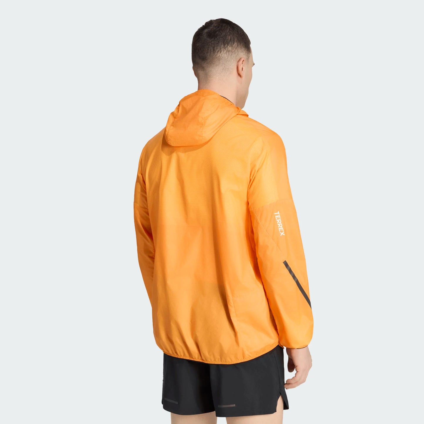 Adidas - Terrex Xperior Clima365 Light Windweave Jacket - Semi Impact Orange / Pure Tangerine - Veste running hommes