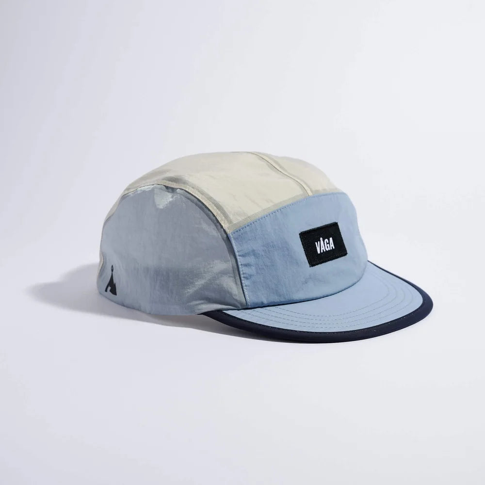 Våga - Pacer Cap - Postal Blue / Dust Grey / Navy - casquette running unisexe