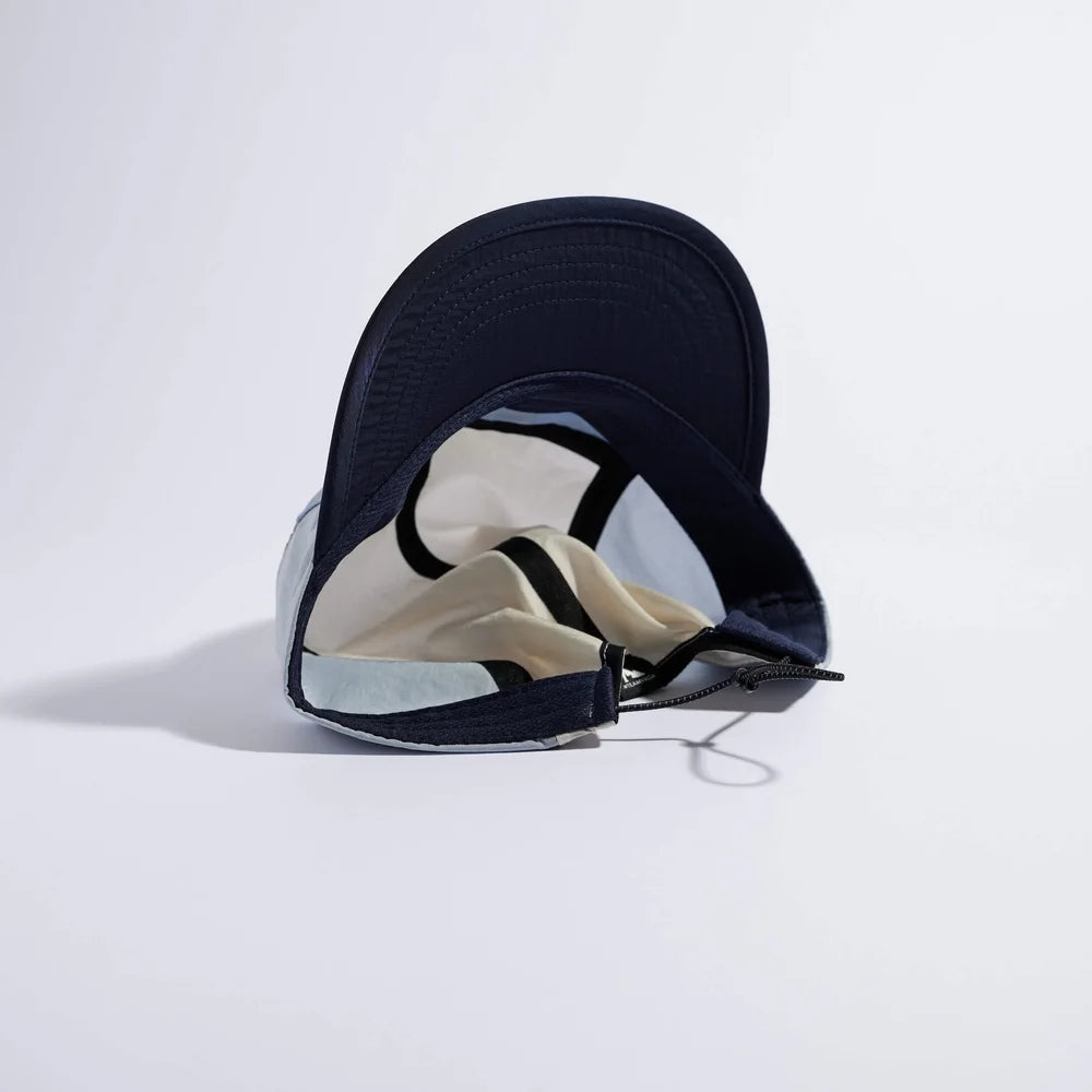 Våga - Pacer Cap - Postal Blue / Dust Grey / Navy - casquette running unisexe