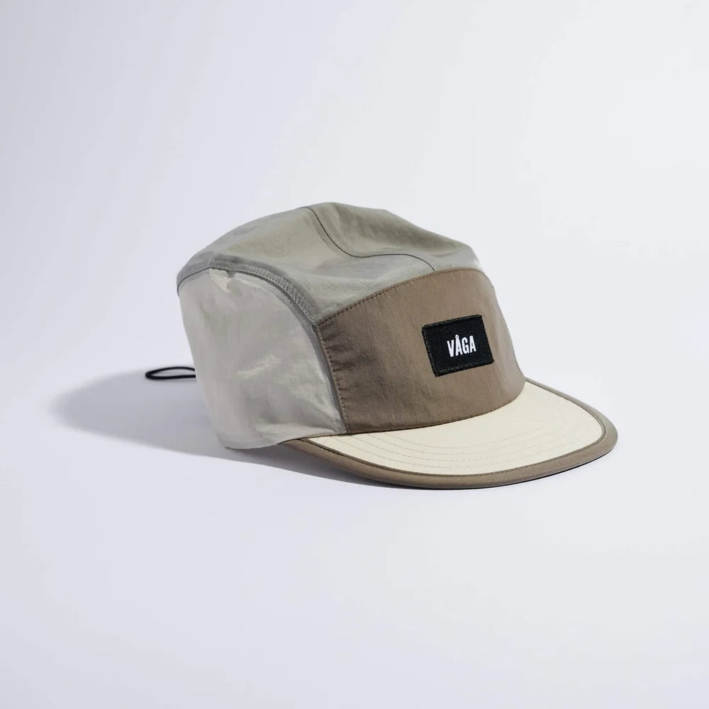 Våga - Pacer Cap - Taupe / Aluminium Grey / Dust Grey - casquette running unisexe