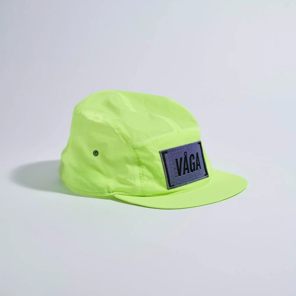 Våga - Feather Edge Cap - néon Yellow - casquette running unisexe