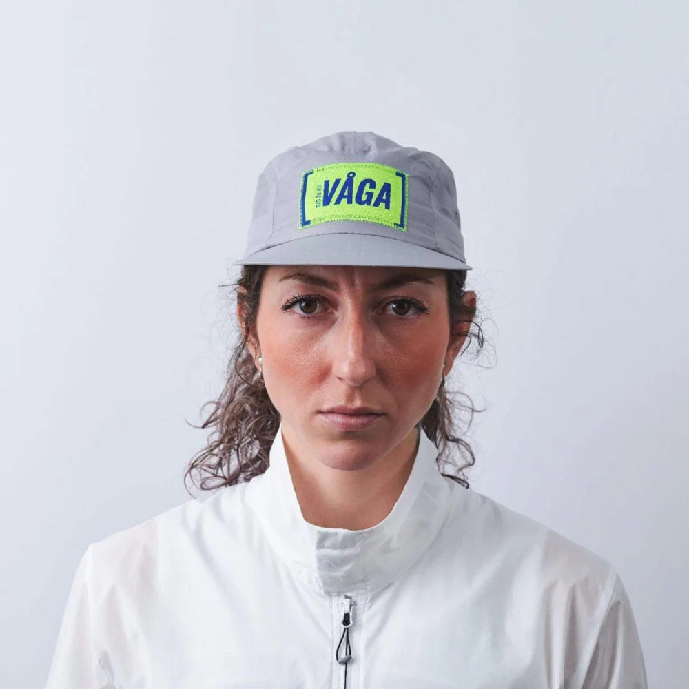 Våga - Feather Edge Cap - grey - casquette running unisexe