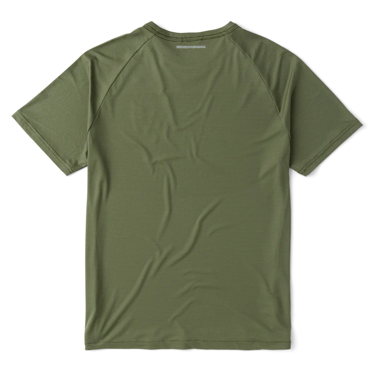 Roark Run Amok - Alta Elite Trail SS Tee - light military - teeshirt running hommes