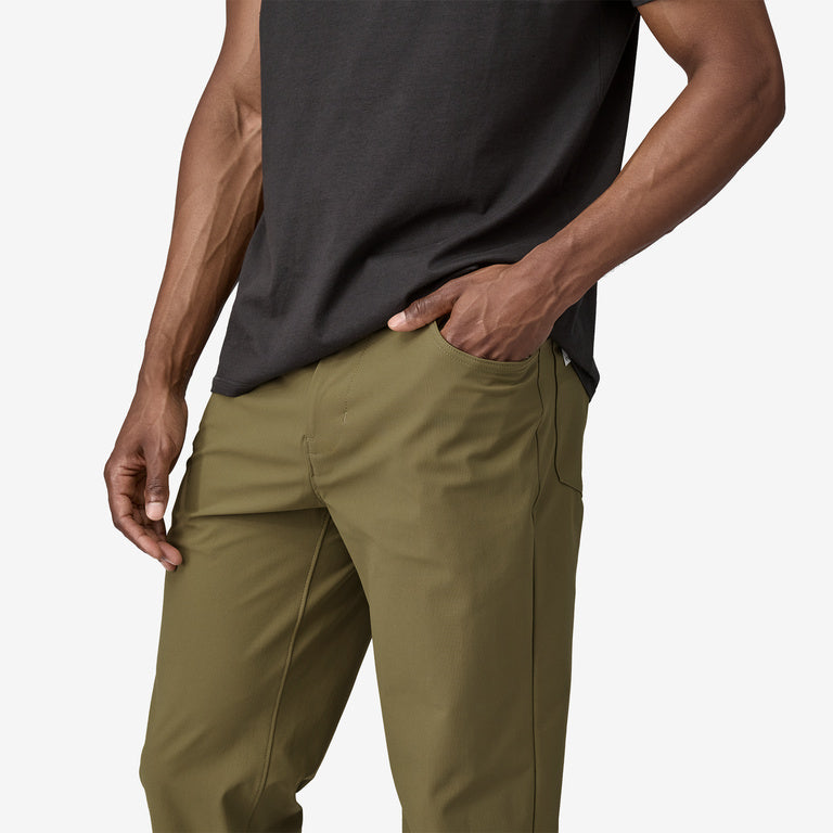 Patagonia - Transit Traveler 5-Pocket Pants Regular - sage khaki - Pantalon hommes