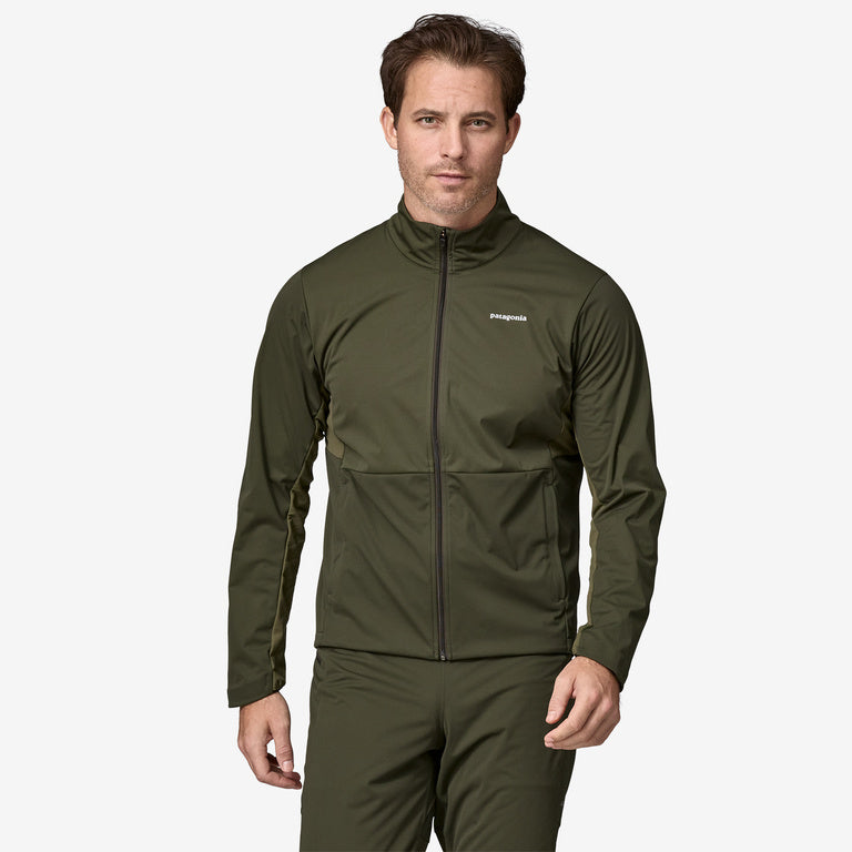 Patagonia - Wind Shield Jacket - pine needle green - veste running hommes