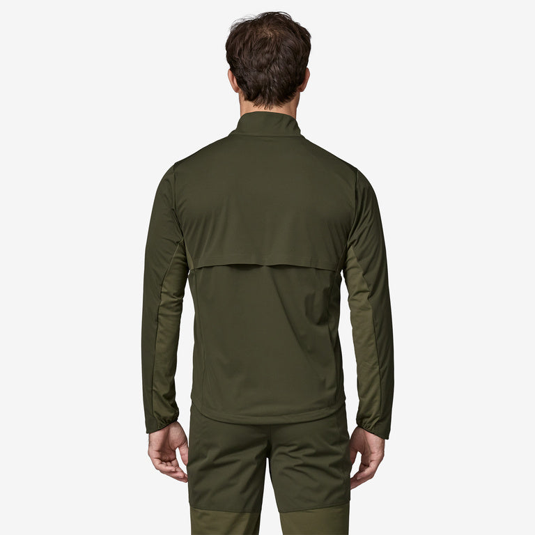 Patagonia - Wind Shield Jacket - pine needle green - veste running hommes