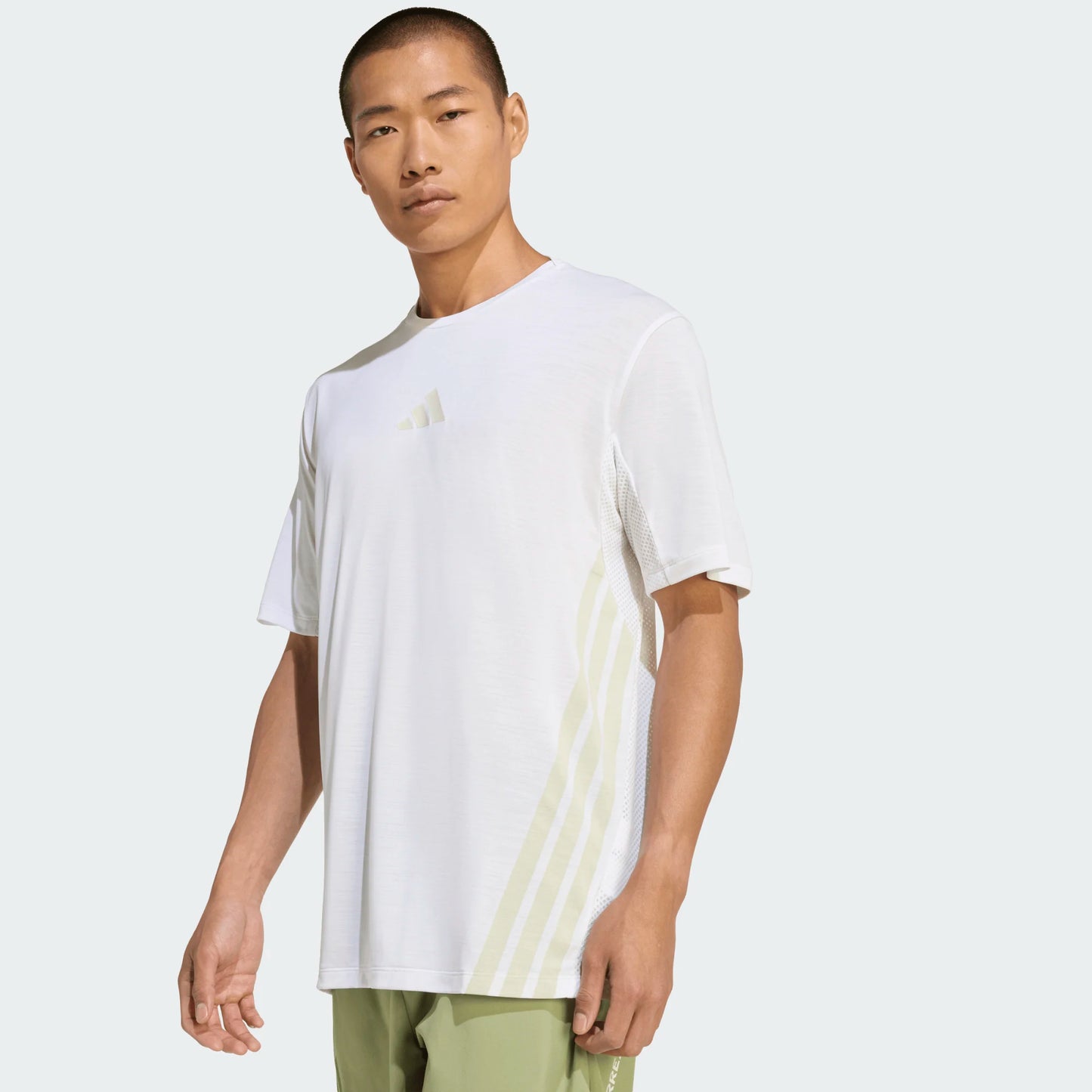 Adidas - Xperior Tee - white - teeshirt Running hommes