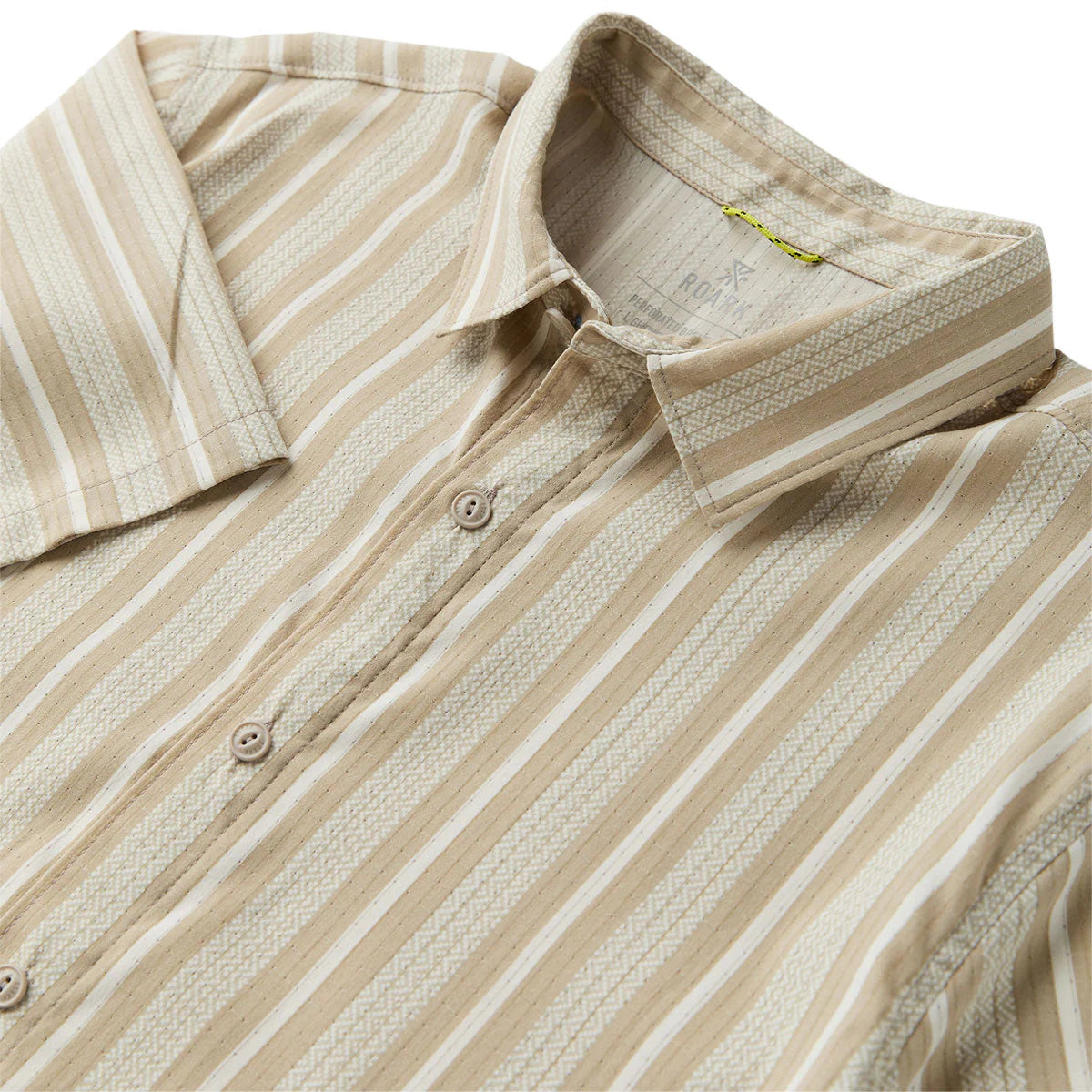 Roark Run Amok - Bless Up Trail Shirt - beige - chemise running hommes