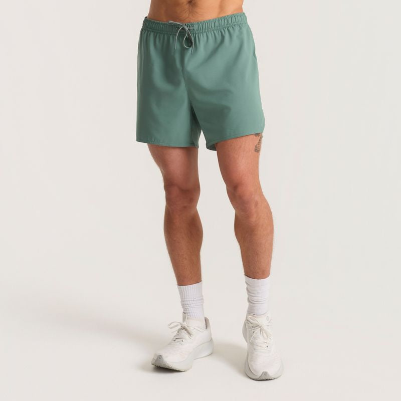 Roark Run Amok - Baja Shorts 5" - slate green - Short running hommes