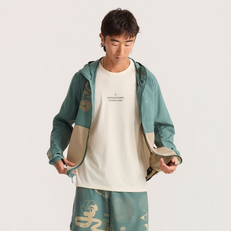 Roark Run Amok - Secondwind 3.0 Jacket Packable - slate green 2 - veste running hommes