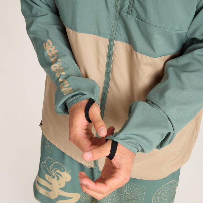 Roark Run Amok - Secondwind 3.0 Jacket Packable - slate green 2 - veste running hommes