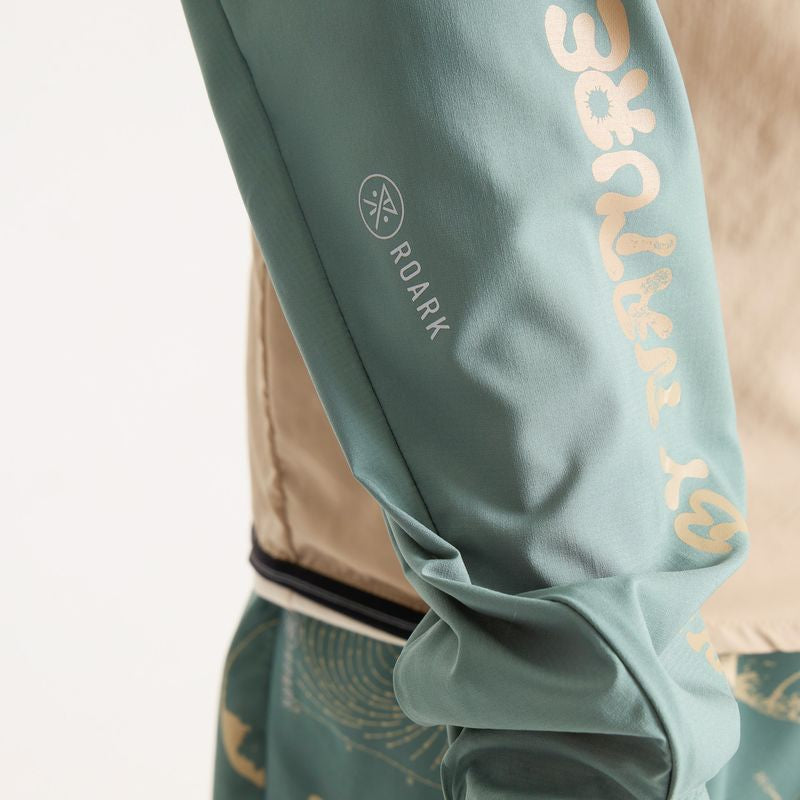 Roark Run Amok - Secondwind 3.0 Jacket Packable - slate green 2 - veste running hommes